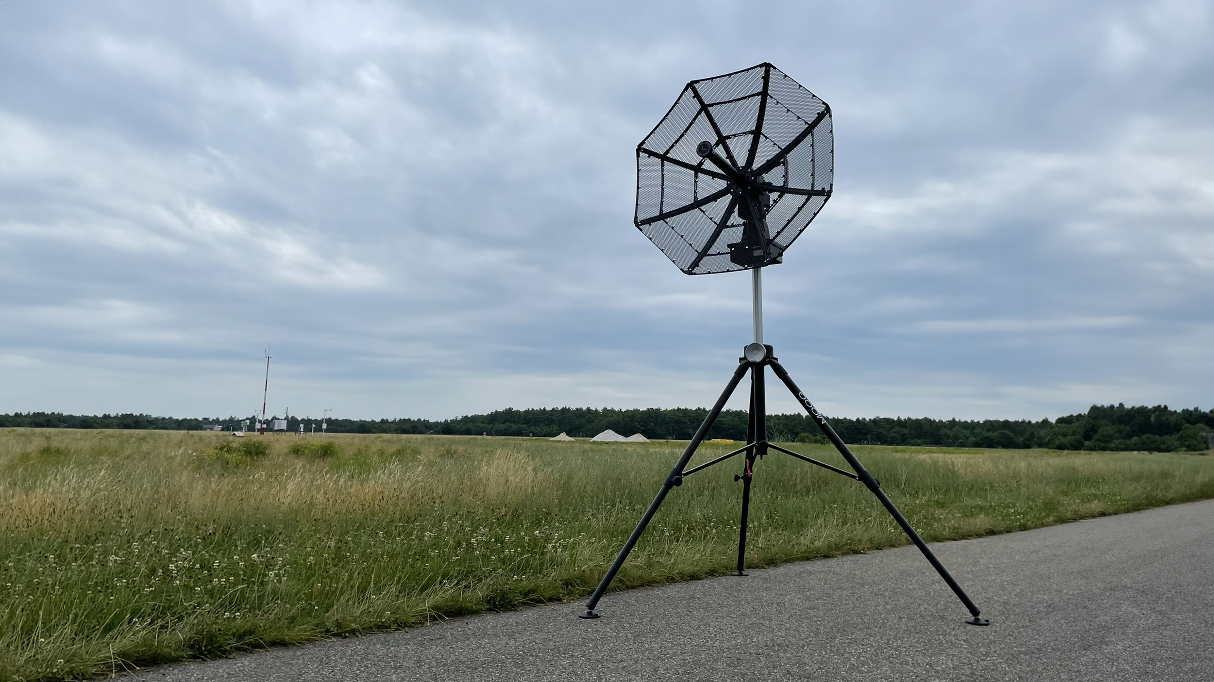 MTS with 48 inch radar dish